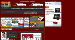 Desktop Screenshot of orix.ch