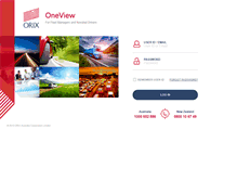 Tablet Screenshot of customer.orix.com.au